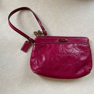 Beautiful little Coach wristlet! Great condition